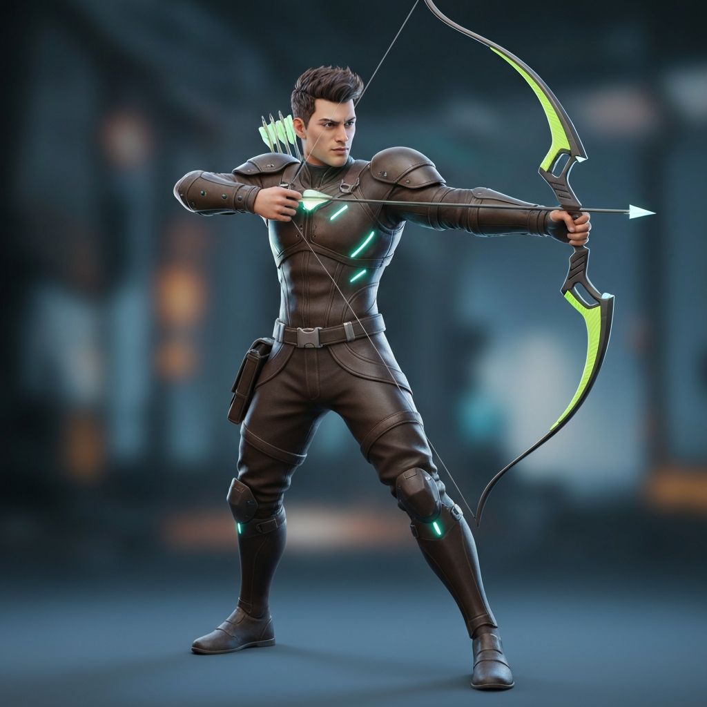 Archer - Precision Striker hero in LM Battle