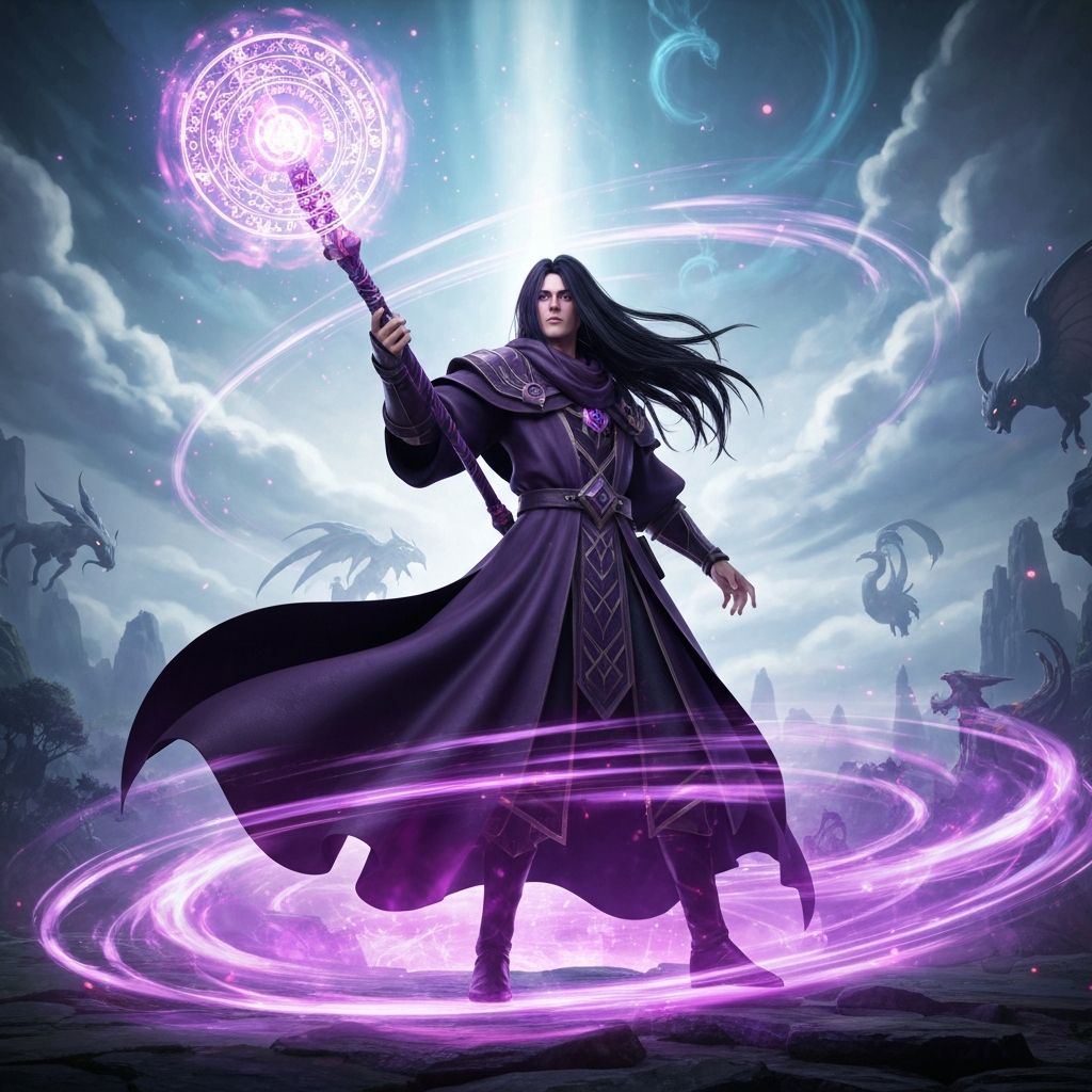 Mage - Spell Caster hero in LM Battle